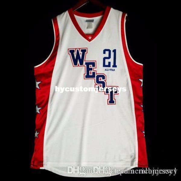 #21 kevin garnett west game jersey white basketball jersey men's sewn stitched custom any number and name xs-6xl vest jerseys ncaa, Gray
#21 kevin garnett west game jersey white basketball jersey men's sewn stitched custom any number and name xs-6xl vest jerseys ncaa, Gray