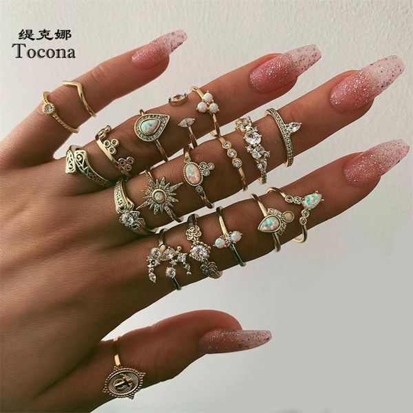 designer rings 19 pcs/sets bohemian gold rings sun badge water drop shiny crystal stone geometry women jewelry anillos mujer 8903, Golden;silver
designer rings 19 pcs/sets bohemian gold rings sun badge water drop shiny crystal stone geometry women jewelry anillos mujer 8903, Golden;silver