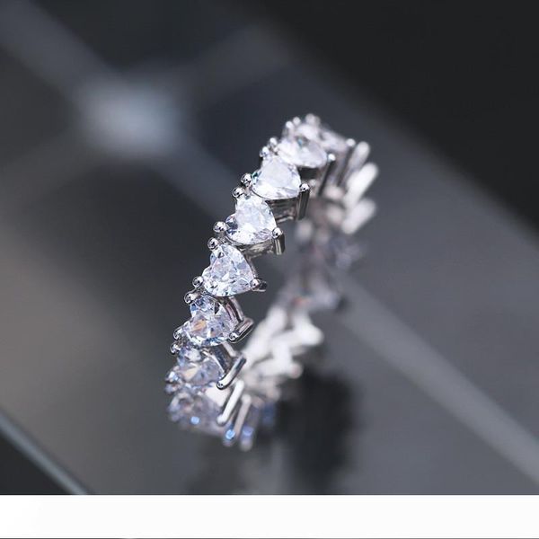 new white gold plated clear cz zircon rings for women girls gifts shining crystal wedding engagement ring, Silver
new white gold plated clear cz zircon rings for women girls gifts shining crystal wedding engagement ring, Silver