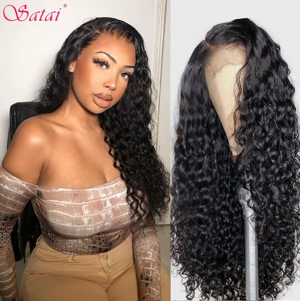 satai peruvian water wave wigs 13x6 lace front wigs 150/180 density remy human hair wigs pre plucked hairline with baby hair, Black
satai peruvian water wave wigs 13x6 lace front wigs 150/180 density remy human hair wigs pre plucked hairline with baby hair, Black