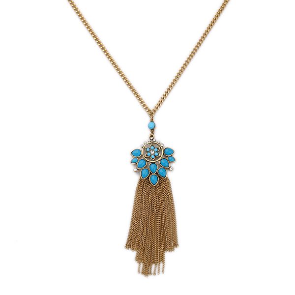 costume female chains jewelry gold color tassel necklace blue resin flower pendant necklace statement, Silver
costume female chains jewelry gold color tassel necklace blue resin flower pendant necklace statement, Silver