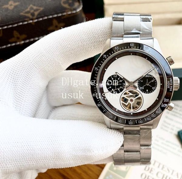 limited edition luxury watch 116509 vintage flywheel dial transparent back 316l steel 40mm mechanical automatic men's watches, Slivery;brown
limited edition luxury watch 116509 vintage flywheel dial transparent back 316l steel 40mm mechanical automatic men's watches, Slivery;brown