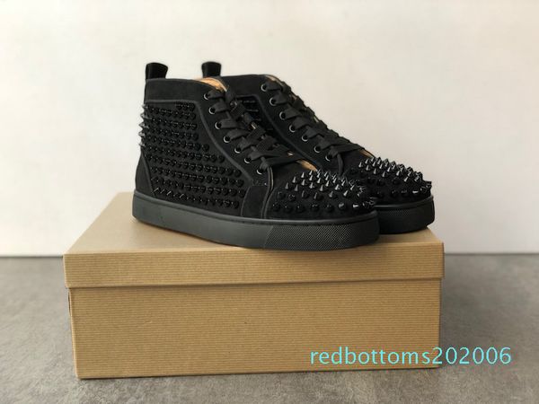 2019 designer sneakers junior suede studded spikes shoes flat trainers red shoes high silver spiked men shoes t01, Black
2019 designer sneakers junior suede studded spikes shoes flat trainers red shoes high silver spiked men shoes t01, Black
