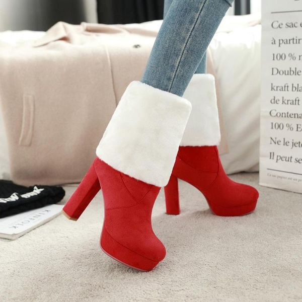 black women flock square high heel knee high boots fashion platform zipper boots autumn winter woman shoes red 34-43
black women flock square high heel knee high boots fashion platform zipper boots autumn winter woman shoes red 34-43