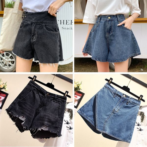fat mm 2020 new large size women's denim fat sister meat hiding slimming wide shorts and shorts pants shortsleg pants, Blue
fat mm 2020 new large size women's denim fat sister meat hiding slimming wide shorts and shorts pants shortsleg pants, Blue