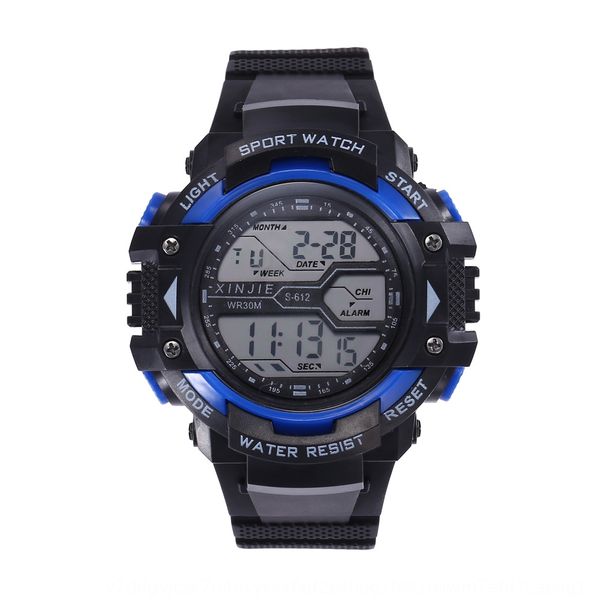pewly new fashion student sports children's waterproof multifunctional new electronic fashion student sports electronic watch children, Blue
pewly new fashion student sports children's waterproof multifunctional new electronic fashion student sports electronic watch children, Blue