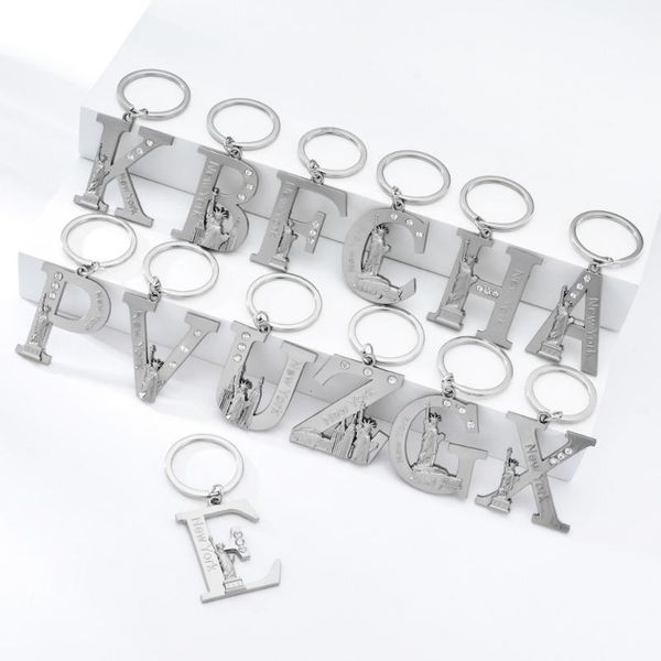 a-z letters keychain for man/women crystal rhinestone alphabets key chain holder fashion keyring trendy silver color car pendant
a-z letters keychain for man/women crystal rhinestone alphabets key chain holder fashion keyring trendy silver color car pendant