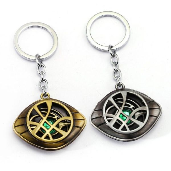 strange keychain crystal eye of agamotto key chain movie key ring holder pendant chaveiro jewelry souvenir, Silver
strange keychain crystal eye of agamotto key chain movie key ring holder pendant chaveiro jewelry souvenir, Silver