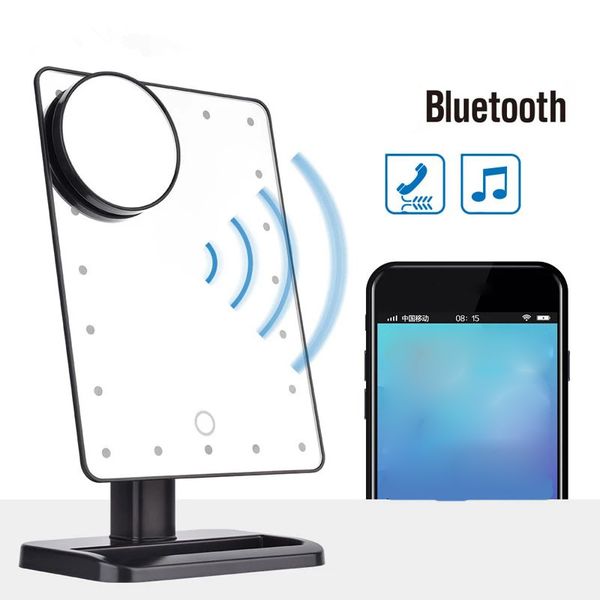 20 led lights makeup mirror with touch screen dimmable and removable 10x magnifying 180°rotation mirror j2212
20 led lights makeup mirror with touch screen dimmable and removable 10x magnifying 180°rotation mirror j2212