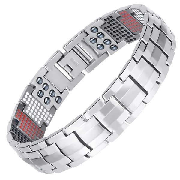 rainso male bracelet popular fashion dropshipping bracelets & bangles charm germanium magnetic h power titanium bracelet 2020, Black
rainso male bracelet popular fashion dropshipping bracelets & bangles charm germanium magnetic h power titanium bracelet 2020, Black