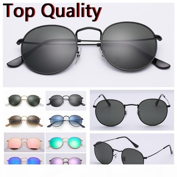 sunglasses round metal model uv400 sun glass lenses for men women with brown or black leather case, cloth, and all accessories, White;black
sunglasses round metal model uv400 sun glass lenses for men women with brown or black leather case, cloth, and all accessories, White;black