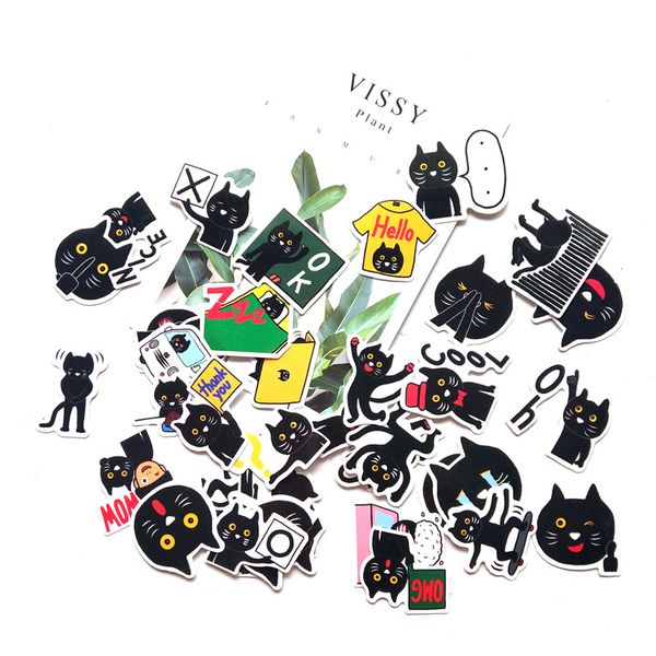 40 pcs mixed car stickers black cats cartoon for skateboard lapfridge helmet pad bicycle bike motorcycle ps4 notebook guitar pvc decal
40 pcs mixed car stickers black cats cartoon for skateboard lapfridge helmet pad bicycle bike motorcycle ps4 notebook guitar pvc decal