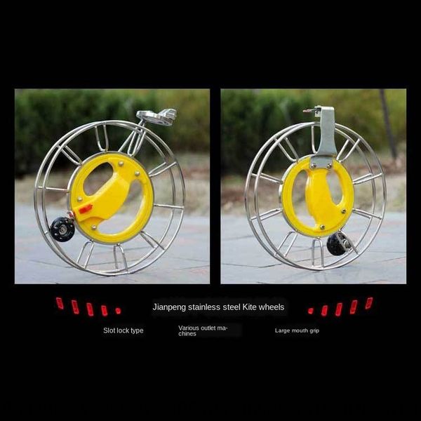 2019 new stainless steel hand 2019 anti-fall holding new anti-fall holding kite wheel mute largeanti-reverse grip kite wheel
2019 new stainless steel hand 2019 anti-fall holding new anti-fall holding kite wheel mute largeanti-reverse grip kite wheel