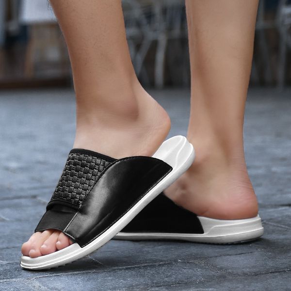 new 2020 summer eva massage fashion sandals beach slippers for mens flip flops casual solid breathable men sandalias hombre, Black
new 2020 summer eva massage fashion sandals beach slippers for mens flip flops casual solid breathable men sandalias hombre, Black
