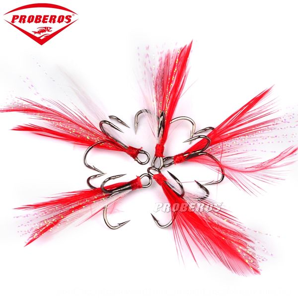 pro pendant beros fishing gear wild fishing three hooks with red feather pendant with barbed three anchor hook
pro pendant beros fishing gear wild fishing three hooks with red feather pendant with barbed three anchor hook