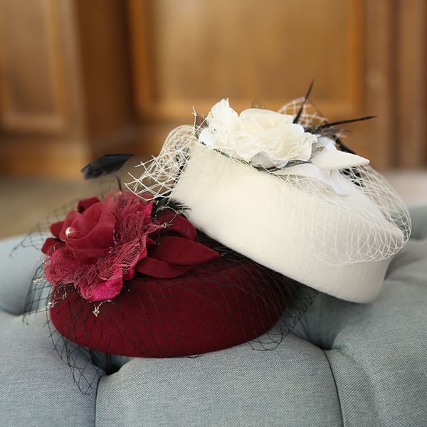 new british elegant bowknot mesh woolen woolen stewardess hat small hat women's leisure beret butterfly beret beret, Blue;gray
new british elegant bowknot mesh woolen woolen stewardess hat small hat women's leisure beret butterfly beret beret, Blue;gray