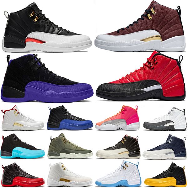 new style 12 stone blue university gold reverse flu game dark concord ovo white men basketball shoes 12s playoff french blue sport sneakers, White;red
new style 12 stone blue university gold reverse flu game dark concord ovo white men basketball shoes 12s playoff french blue sport sneakers, White;red