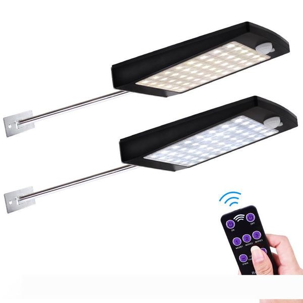 solar lights outdoor 48 led 3 modes motion sensor solar wall light with remote controller waterproof security lamp for street garden yard
solar lights outdoor 48 led 3 modes motion sensor solar wall light with remote controller waterproof security lamp for street garden yard