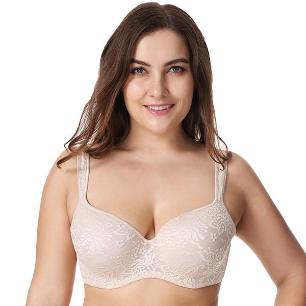 women's lace floral embroideried underwire plus size full coverage balconette bra wide straps lingerie for woman, Red;black
women's lace floral embroideried underwire plus size full coverage balconette bra wide straps lingerie for woman, Red;black