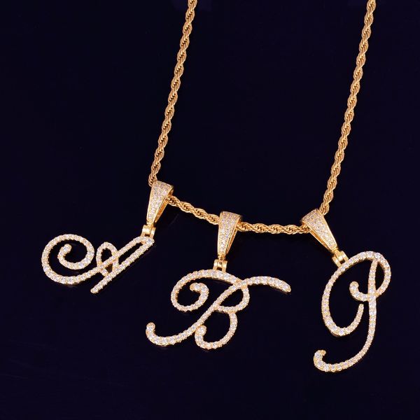 a-z single letter pendant necklace wirh 24inch rope chain gold silver color cubic zirconia hiphop jewelry drop shipping
a-z single letter pendant necklace wirh 24inch rope chain gold silver color cubic zirconia hiphop jewelry drop shipping