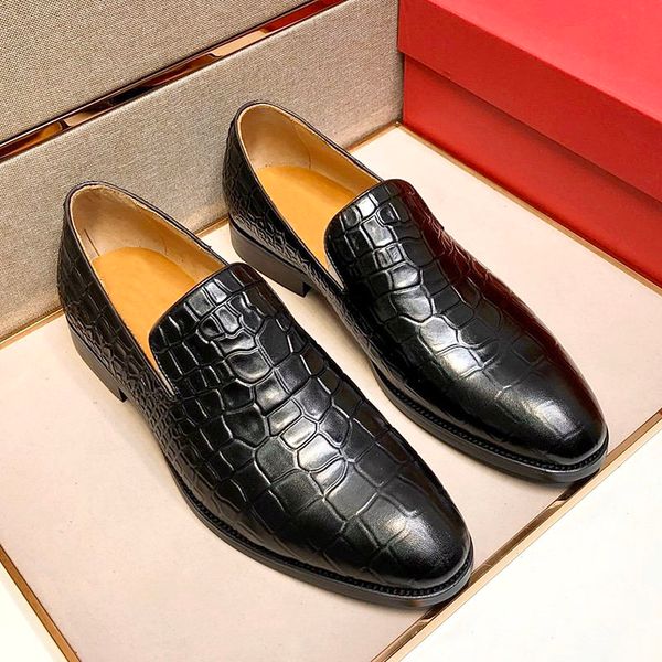 new high-quality men's dress shoes, business formal embossed leather wedding shoes, social, suit dress shoes, with original box qwo, Black
new high-quality men's dress shoes, business formal embossed leather wedding shoes, social, suit dress shoes, with original box qwo, Black