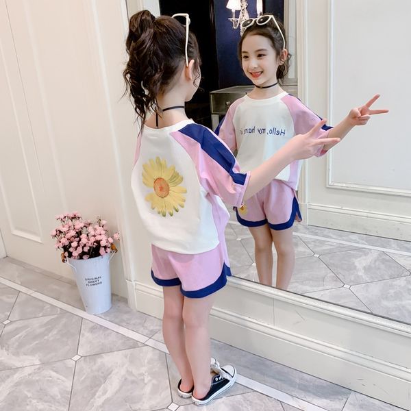 kufex girls' suit 2020 new summer western style girls' fashionable daisy shorts sports shorts clothing clothing two-piece suit fas
kufex girls' suit 2020 new summer western style girls' fashionable daisy shorts sports shorts clothing clothing two-piece suit fas