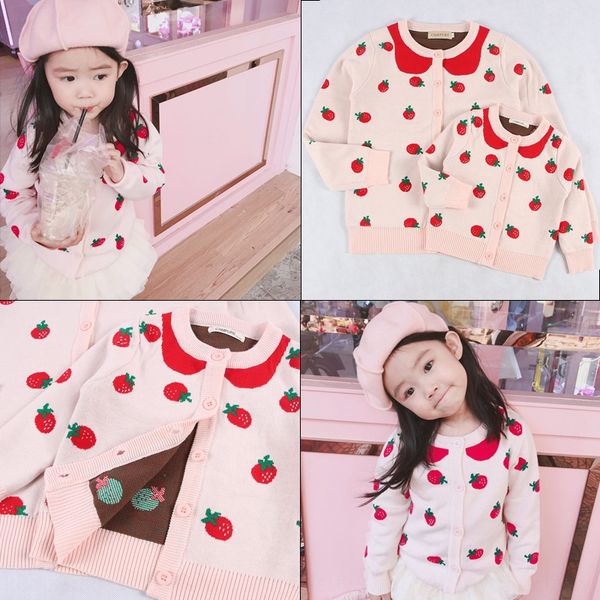 0agmd new children's wear pink princess sweater thickened new children's wear strawberry pink princess coat strawberry jacquard co, Blue
0agmd new children's wear pink princess sweater thickened new children's wear strawberry pink princess coat strawberry jacquard co, Blue
