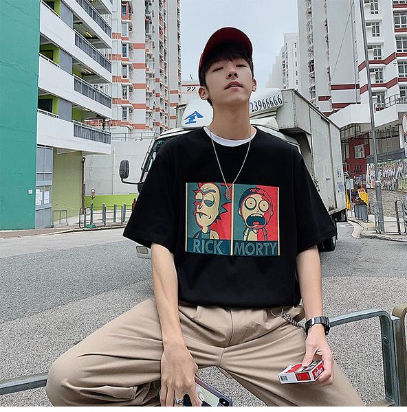 the new selling hong kong-style short-sleeved cartoon printed men's casual t-shirts in summer 2020 are fashionable and large size, White;black
the new selling hong kong-style short-sleeved cartoon printed men's casual t-shirts in summer 2020 are fashionable and large size, White;black