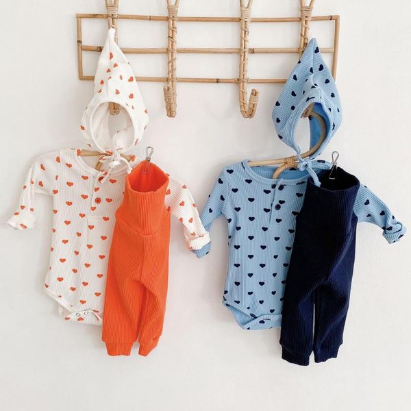 3pcs autumn new toddler infant baby girl cotton casual outfits set heart print ribbed bodysuit+leggings+hat baby boy clothes set, White
3pcs autumn new toddler infant baby girl cotton casual outfits set heart print ribbed bodysuit+leggings+hat baby boy clothes set, White