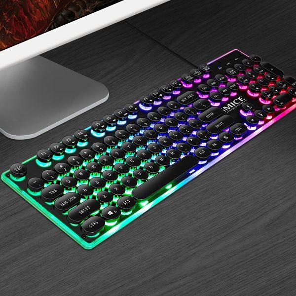imice ak-700 wired gaming keyboard 104 keys backlit led keyboards usb waterproof mechanical steam punk lapgamer keyboard
imice ak-700 wired gaming keyboard 104 keys backlit led keyboards usb waterproof mechanical steam punk lapgamer keyboard