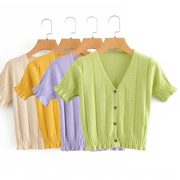 psb9q 2020 summer fashion v-neck short-sleeved single-breasted wooden ear close-fitting women's 2020 summer fashion v-neck short-sleeve, White
psb9q 2020 summer fashion v-neck short-sleeved single-breasted wooden ear close-fitting women's 2020 summer fashion v-neck short-sleeve, White