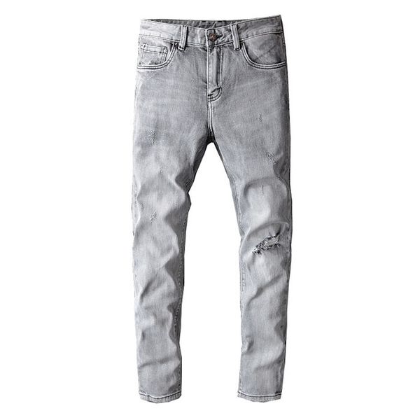 new 2020new tide hole stretch elastic slim feet pants embroidered collage jeans fashion brand mens trousers, Blue
new 2020new tide hole stretch elastic slim feet pants embroidered collage jeans fashion brand mens trousers, Blue