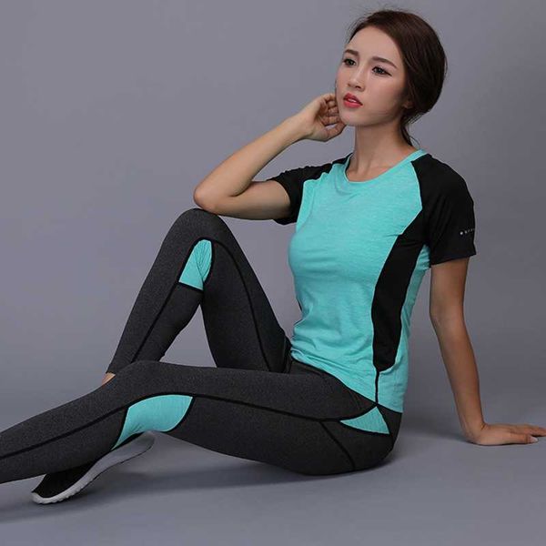 women sportswear yoga set fitness gym clothes running tennis short sleeve shirt+pants yoga leggings jogging workout sport suit, White;red
women sportswear yoga set fitness gym clothes running tennis short sleeve shirt+pants yoga leggings jogging workout sport suit, White;red
