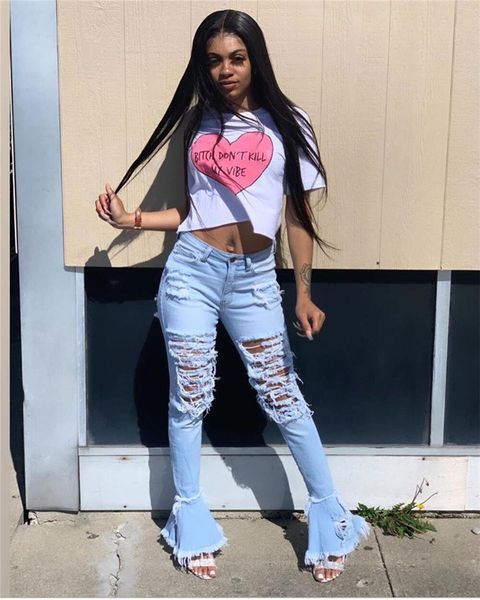 women jeans holes stretch slim woman jeans with tassel casual long denim designer ladies flare pants, Blue
women jeans holes stretch slim woman jeans with tassel casual long denim designer ladies flare pants, Blue