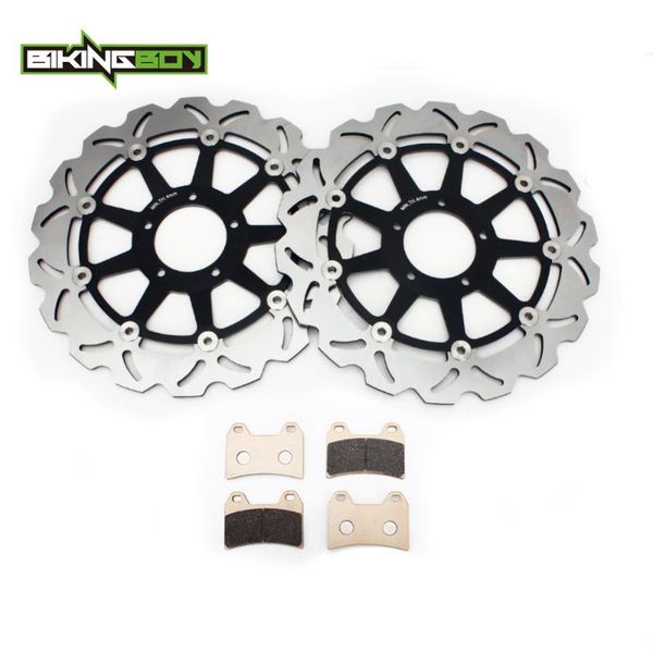 bikingboy front brake discs rotors disks pads 796 / abs 11 12 13 14 1100 multistrada 1100 07 08 09 1200 10 11 12
bikingboy front brake discs rotors disks pads 796 / abs 11 12 13 14 1100 multistrada 1100 07 08 09 1200 10 11 12
