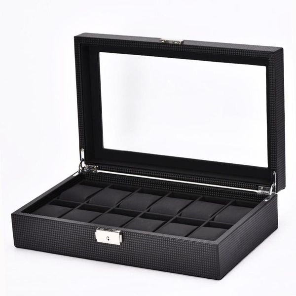 multi-slots carbon fiber watch display case jewelry storage organizer box watch display box jewelry storage organizer case l, Black;blue
multi-slots carbon fiber watch display case jewelry storage organizer box watch display box jewelry storage organizer case l, Black;blue