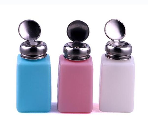 1pcs 200ml portable press empty refillable bottle liquid alcohol pump uv gel nail polish cleaner acetone water remover dispenser
1pcs 200ml portable press empty refillable bottle liquid alcohol pump uv gel nail polish cleaner acetone water remover dispenser