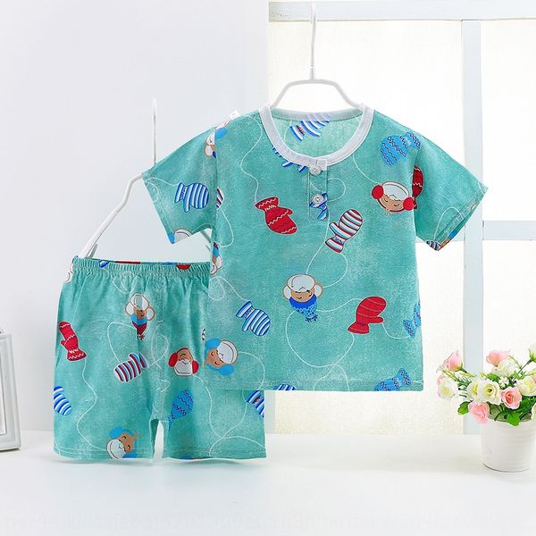 2019 new children's clothing pajamas clothing home clothes set silk pajamas baby clothes cotton silk baby short sleeves
2019 new children's clothing pajamas clothing home clothes set silk pajamas baby clothes cotton silk baby short sleeves