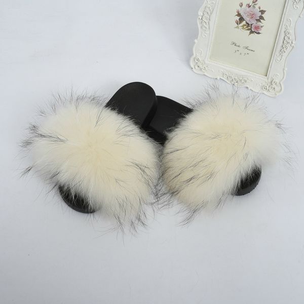 jancoco women raccoon wide indoor plush custom slippers wholesale fur slides, Black
jancoco women raccoon wide indoor plush custom slippers wholesale fur slides, Black