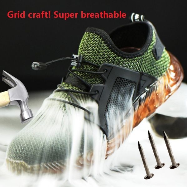 indestructible ryder shoes men's and women's steel toe air safety boots puncture proof work shoes breathable men shoes 2020, Black
indestructible ryder shoes men's and women's steel toe air safety boots puncture proof work shoes breathable men shoes 2020, Black