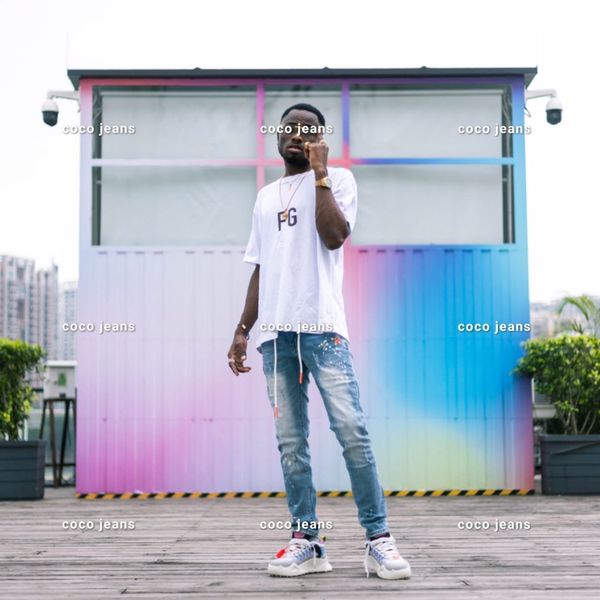 wholesale fashionable men's jeans men's skinny ripped white striped jeans men's stretch slim drawstring locomotive jeans blac, Blue
wholesale fashionable men's jeans men's skinny ripped white striped jeans men's stretch slim drawstring locomotive jeans blac, Blue