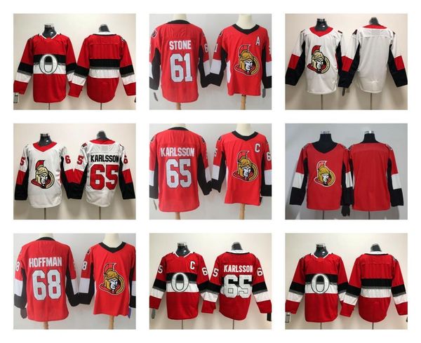 2018 ottawa senators 65 erik karlsson 61 mark stone 68 mike hoffman blank 100th classic hockey jerseys stitchecd, Black;red
2018 ottawa senators 65 erik karlsson 61 mark stone 68 mike hoffman blank 100th classic hockey jerseys stitchecd, Black;red