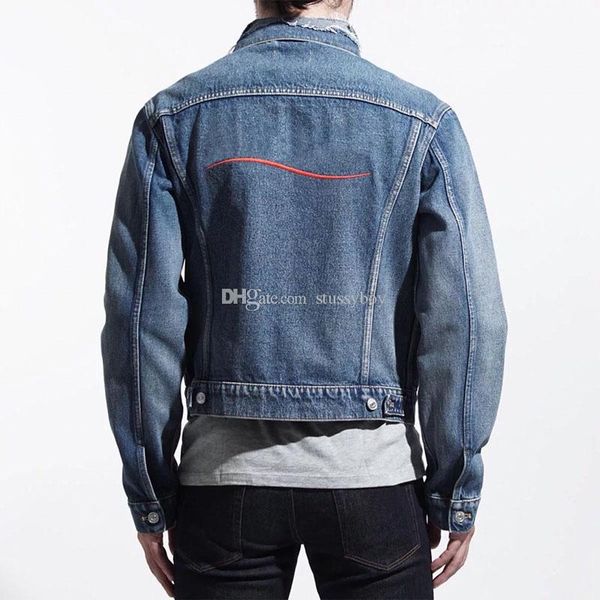 19ss denim jacket men women casual coats black blue fashion mens stylist jacket mens clothing size m-xxl
19ss denim jacket men women casual coats black blue fashion mens stylist jacket mens clothing size m-xxl