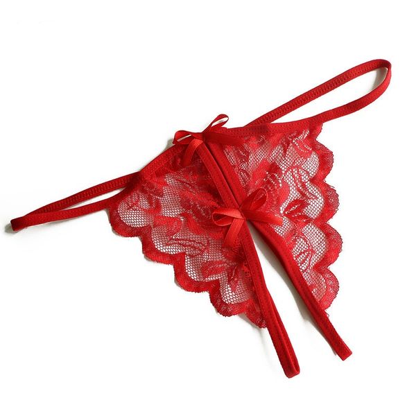 1pc women's underwear lace panties interior open brief g-string panty bow female t-back women thongs g-string lingerie, Black;pink
1pc women's underwear lace panties interior open brief g-string panty bow female t-back women thongs g-string lingerie, Black;pink