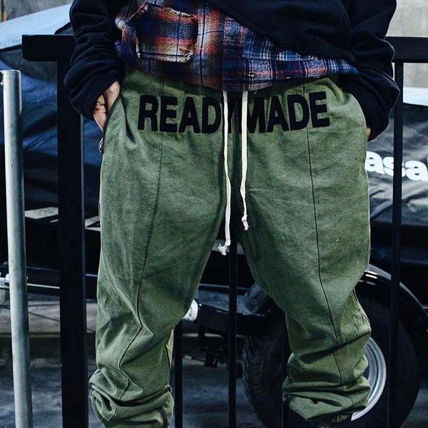 19fw readymade logo embroidery sweatpants women men drawstring pants outdoor street trousers fashion sport casual pants hfymkz177, Black
19fw readymade logo embroidery sweatpants women men drawstring pants outdoor street trousers fashion sport casual pants hfymkz177, Black