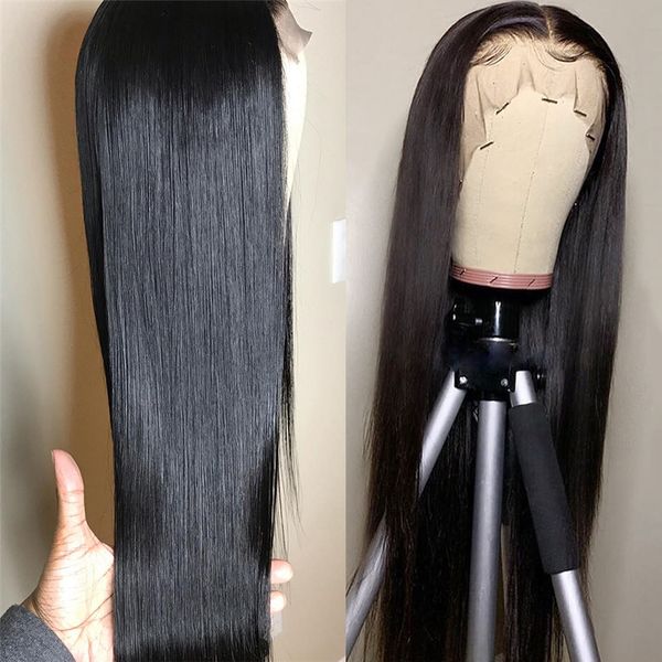 13*1 lace part wig straight human hair wig for women 150% brazilian remy hair human hair wig deep middle part lace wigs, Black
13*1 lace part wig straight human hair wig for women 150% brazilian remy hair human hair wig deep middle part lace wigs, Black