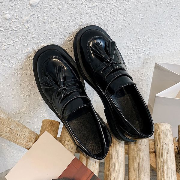 springtime style women flat platform shoes woman thick bottom autumn burgendy platform women's casual shoes flats women d01 cs03, Black 
springtime style women flat platform shoes woman thick bottom autumn burgendy platform women's casual shoes flats women d01 cs03, Black