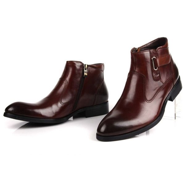 кожа подлинная 2020 мужчины мода пряжка круглый toe работы boots весна осень zipper платье обувь, Black
кожа подлинная 2020 мужчины мода пряжка круглый toe работы boots весна осень zipper платье обувь, Black