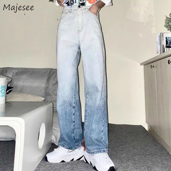jeans women gradient vintage high waist denim wide leg boyfriends full length cowboy 2020 summer new retro streetwear simple hot, Blue
jeans women gradient vintage high waist denim wide leg boyfriends full length cowboy 2020 summer new retro streetwear simple hot, Blue