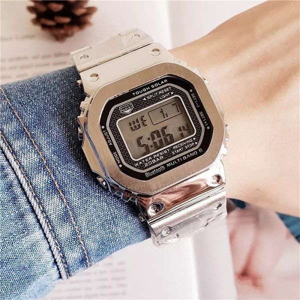 selling sports and leisure led digital men's watch royal oak waterproof and shockproof world time iced out watch, Slivery;brown
selling sports and leisure led digital men's watch royal oak waterproof and shockproof world time iced out watch, Slivery;brown